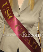 4 Inch Personalized Sash