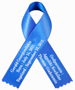 7/8" Greek Baptism Ribbon, Martyrika