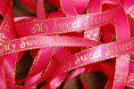 3/8" My Sweet Sixteen Preprinted Ribbon