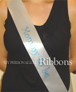 Preprinted Baby Shower Sashes