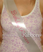 Preprinted Birthday Sashes