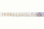 3" White Homecoming King Sash