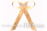 "Our Wedding" (3/8") Preprinted Ribbon PS #1