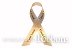 "Good Luck" (5/8") Preprinted Ribbon PS #1